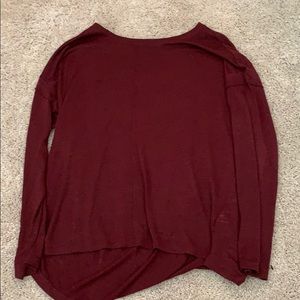 Maroon Top